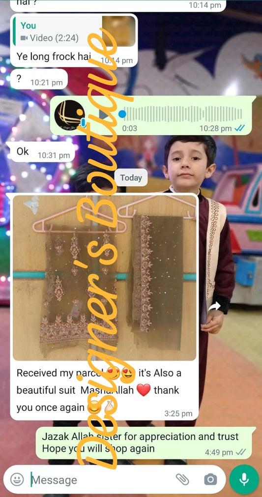 Alhumdulillah Satisfied Customer